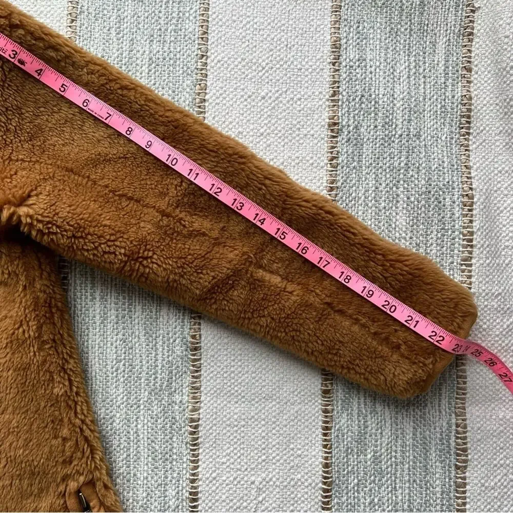 J. Crew Teddy Jacket in Camel Brown